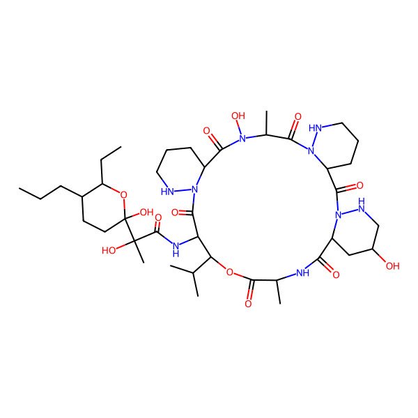 2D Structure of Dentigerumycin