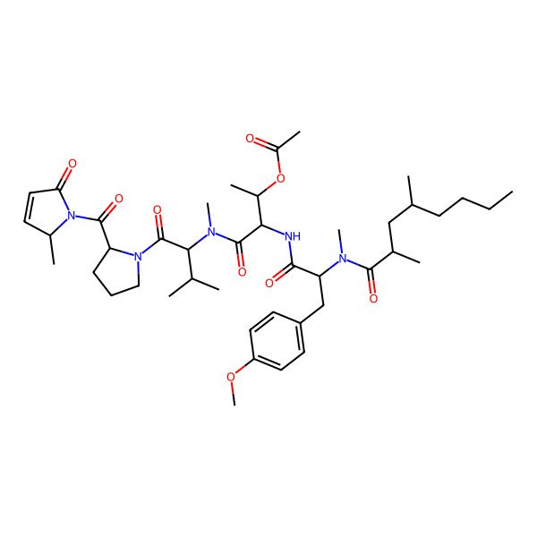 2D Structure of Deoxy-Majusculamide D