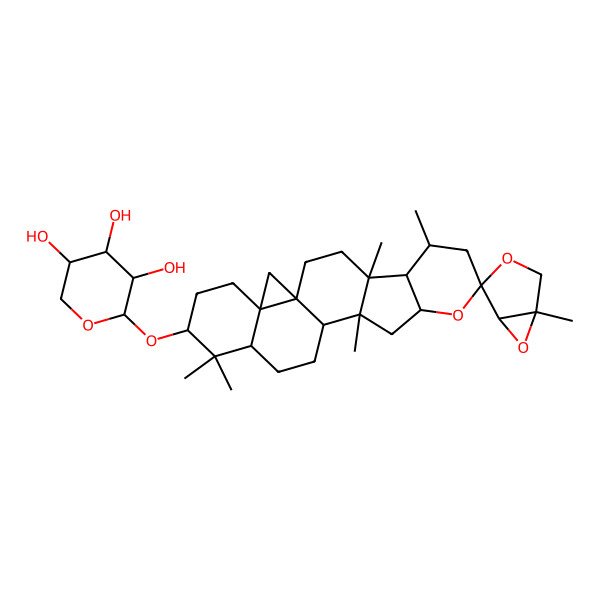 2D Structure of Deoxyactein, 27-