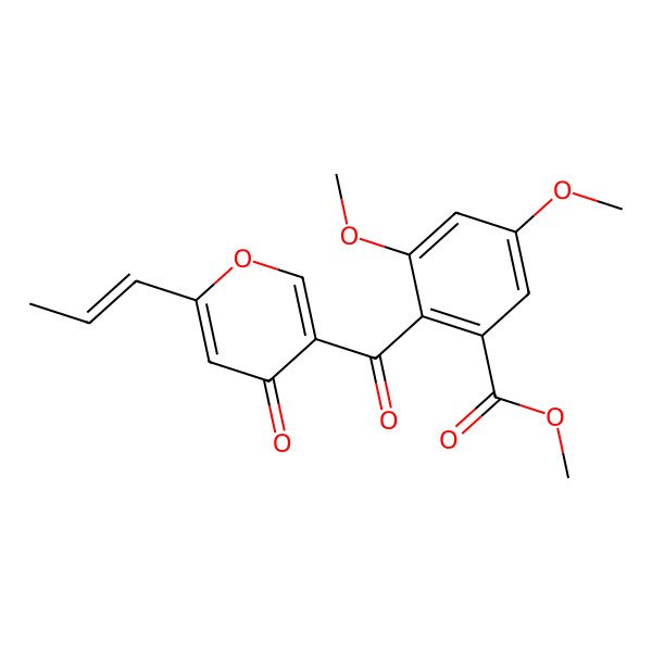 2D Structure of Deoxyfunicone