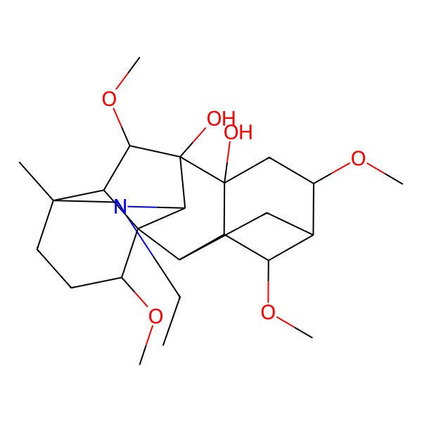 2D Structure of Deoxylycoctonine 2D Structure of Deoxylycoctonine