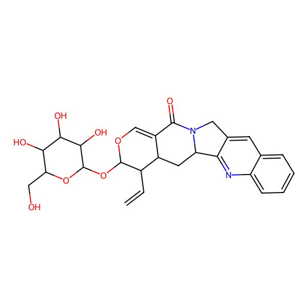 2D Structure of Deoxypumiloside