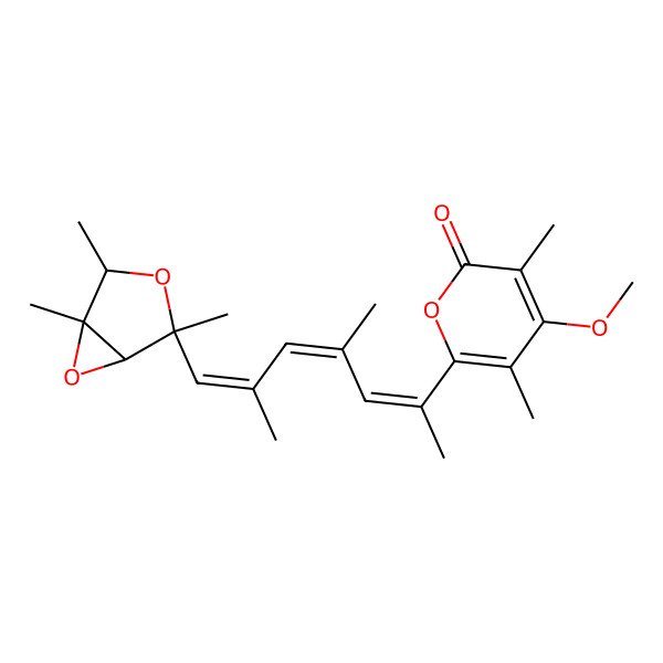 2D Structure of Deoxyverrucosidin