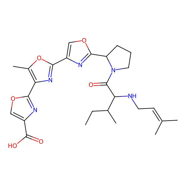 2D Structure of deprenylmuscoride B