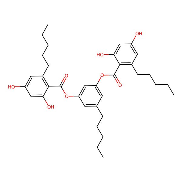 2D Structure of Depsidellin B