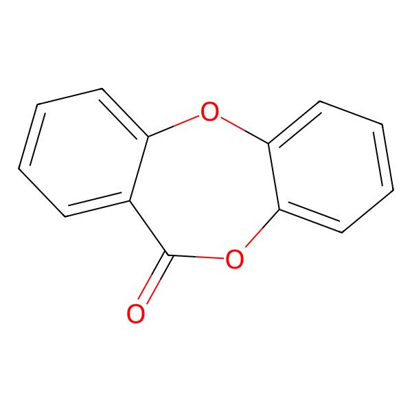2D Structure of 11H-Dibenzo(b,e)(1,4)dioxepin-11-one