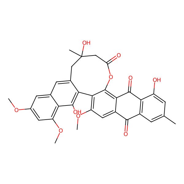 2D Structure of Dermocanarin 1