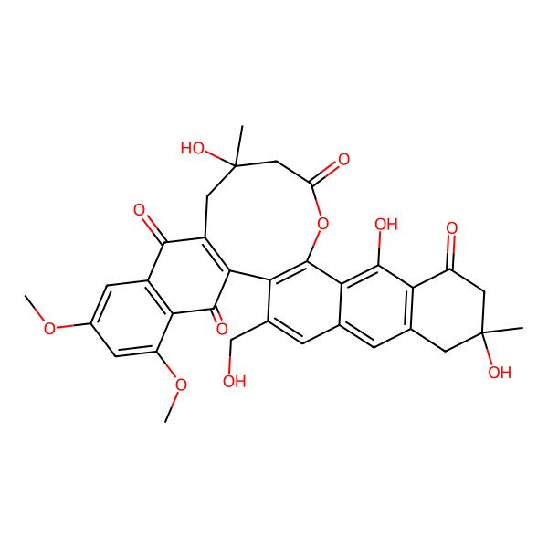 2D Structure of Dermocanarin 8