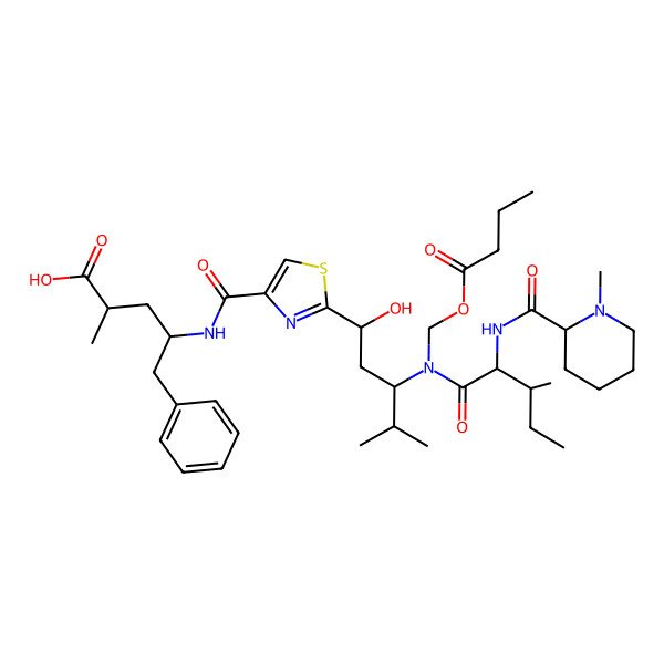 2D Structure of Desacetyltubulysin E