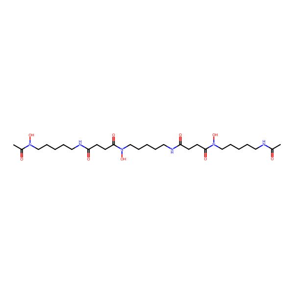 2D Structure of Desferrioxamine D1