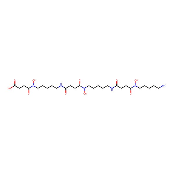 2D Structure of Desferrioxamine G