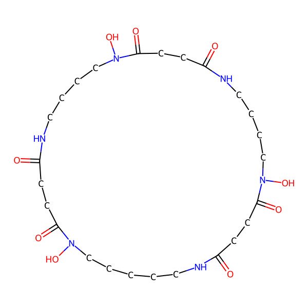 2D Structure of Desferrioxamine X1