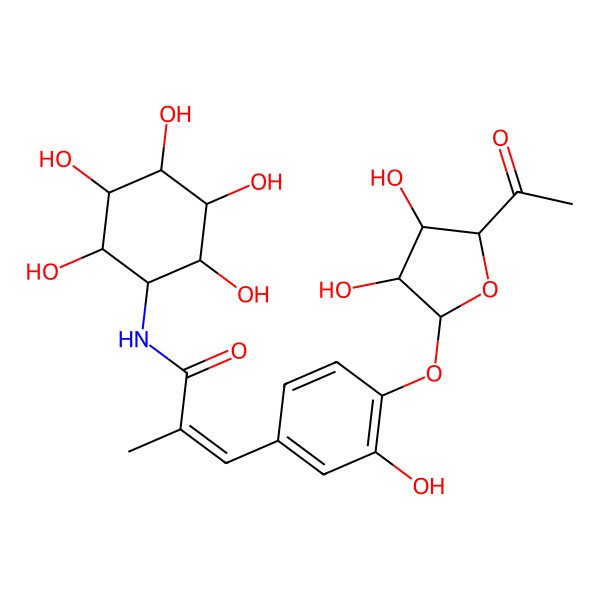 2D Structure of Desmethylenehygromycin A