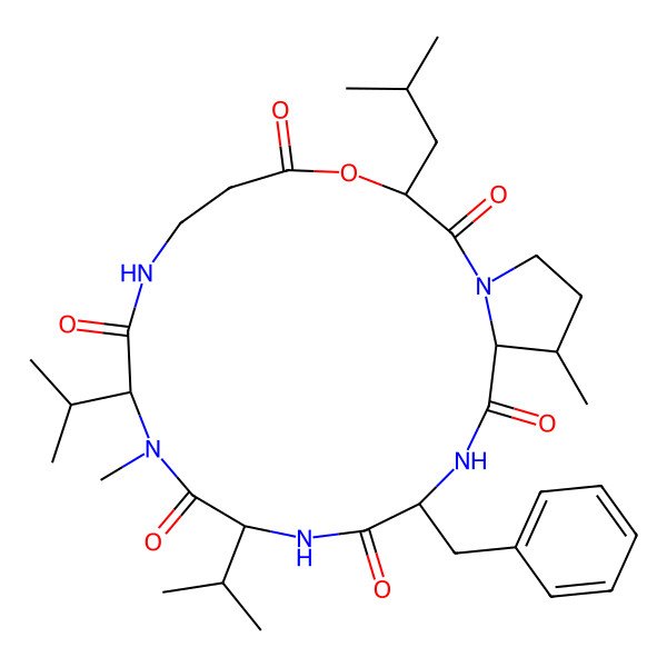 2D Structure of Desmethylisaridin C2