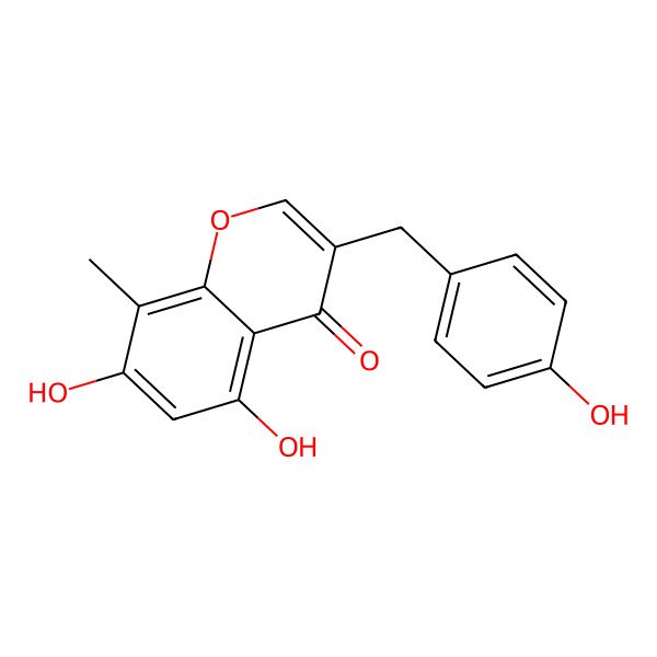 2D Structure of Desmethylisoophiopogonone B