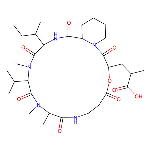 2D Structure of Destruxin D1