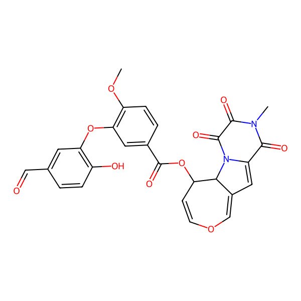2D Structure of Dethiosecoemestrin