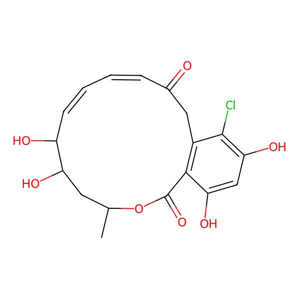 2D Structure of Radicicol B
