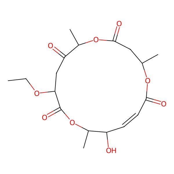 2D Structure of Macrosphelide K