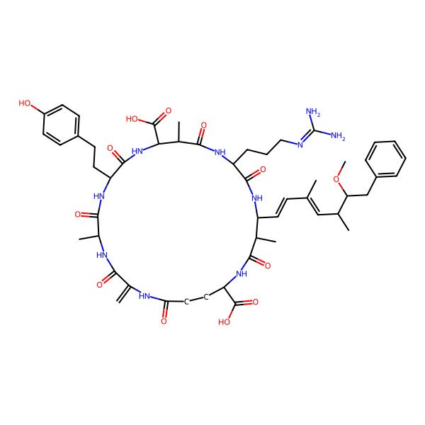 2D Structure of [Dha7]MC-HtyR