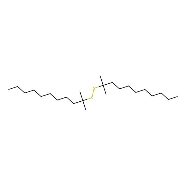 2D Structure of Di-tert-dodecyl disulfide