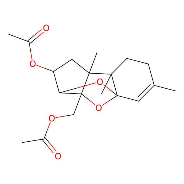 2D Structure of Diacetylsambucinol