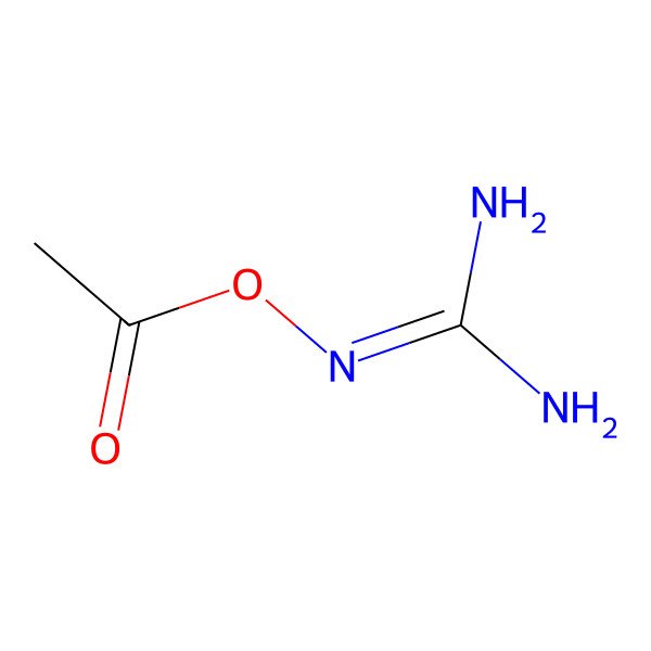 2D Structure of (Diaminomethylideneamino) acetate