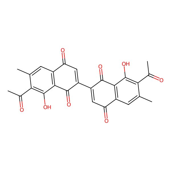 2D Structure of Dianellinone 2D Structure of Dianellinone