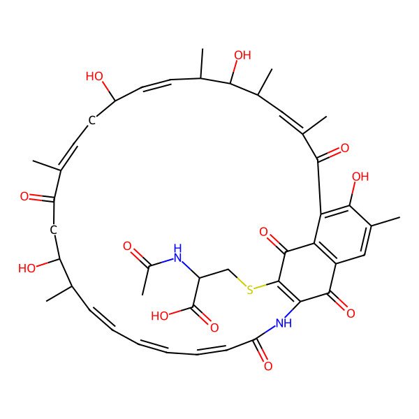 2D Structure of diastovaricin II