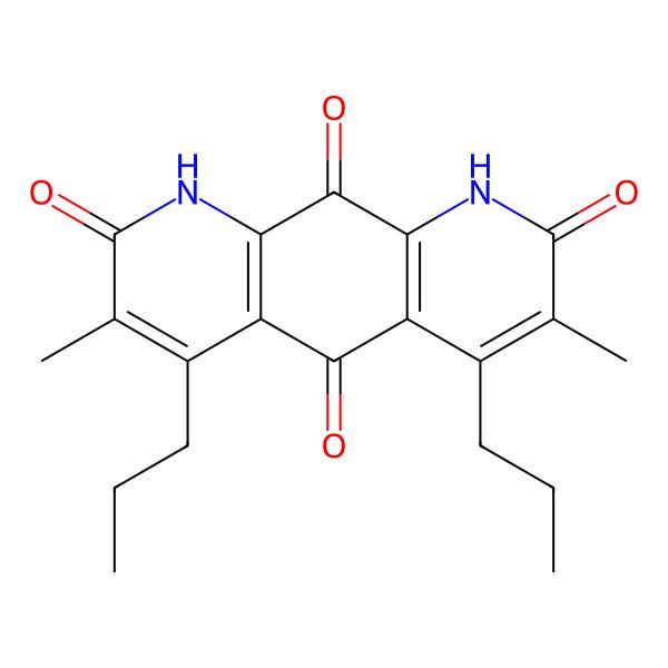 2D Structure of Diazaquinomycin A