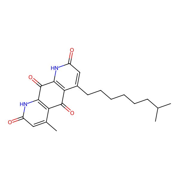 2D Structure of Diazaquinomycin H