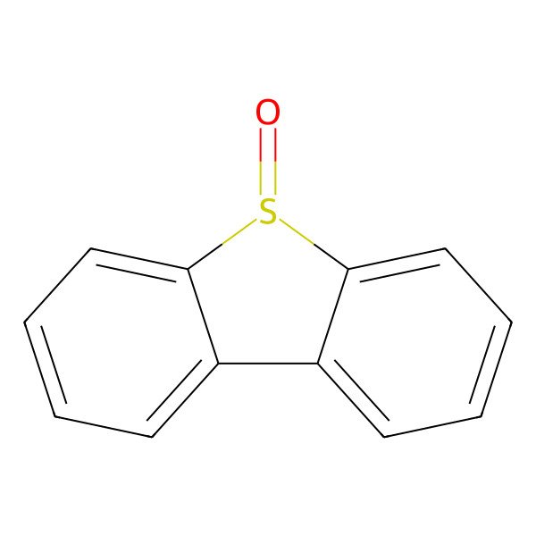 2D Structure of Dibenzothiophene sulfoxide