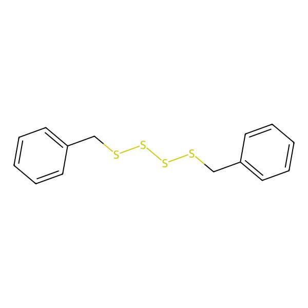 2D Structure of Dibenzyltetrasulfid