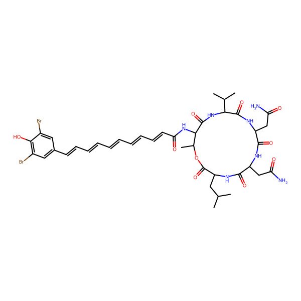 2D Structure of Dibromoalterochromide B'