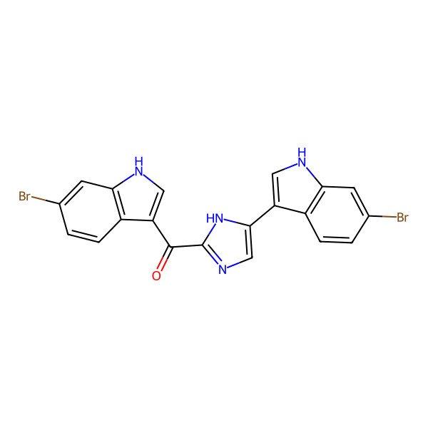 2D Structure of Dibromodeoxytopsentin