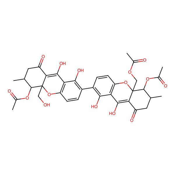 2D Structure of Dicerandrol B