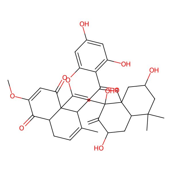 2D Structure of Dichrostachine D