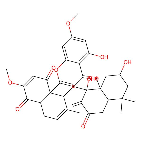 2D Structure of Dichrostachine N