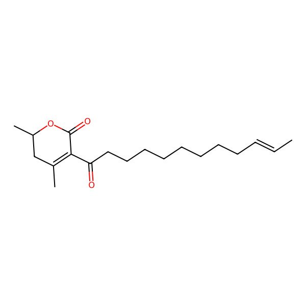 2D Structure of Dictyopyrone A