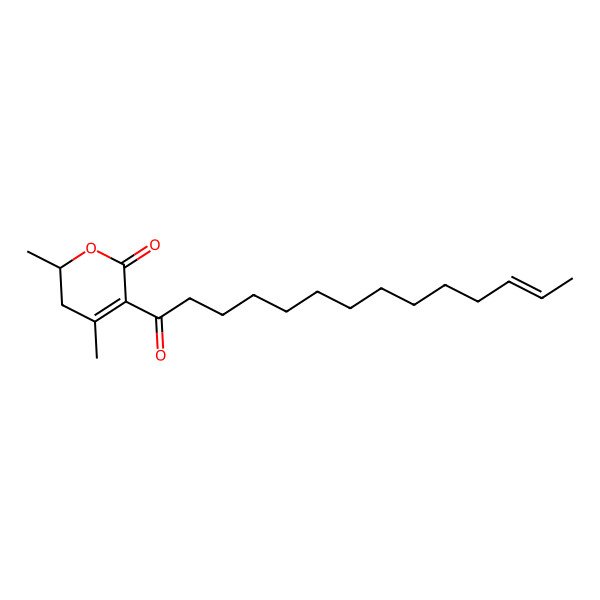 2D Structure of Dictyopyrone B