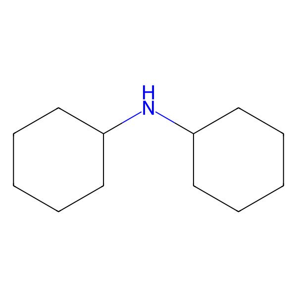 2D Structure of Dicyclohexylamine