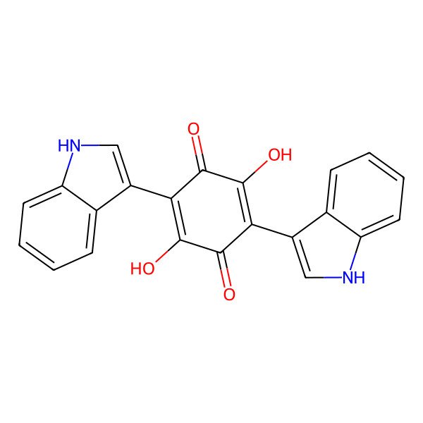 2D Structure of Didemethylasterriquinone D