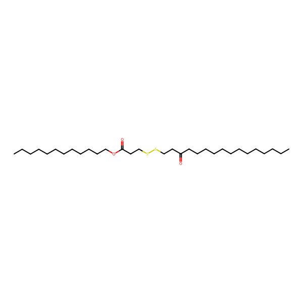 2D Structure of Didodecyl 3,3''-dithiodipropionate