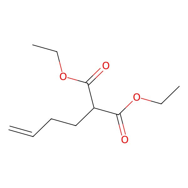 2D Structure of Diethyl 2-(3-butenyl)malonate