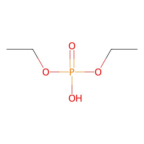 2D Structure of Diethyl phosphate