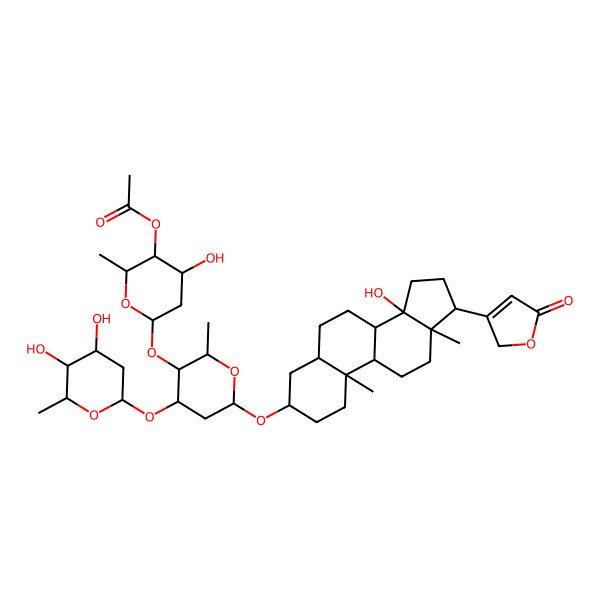 2D Structure of Digitalinum verum monoacetate