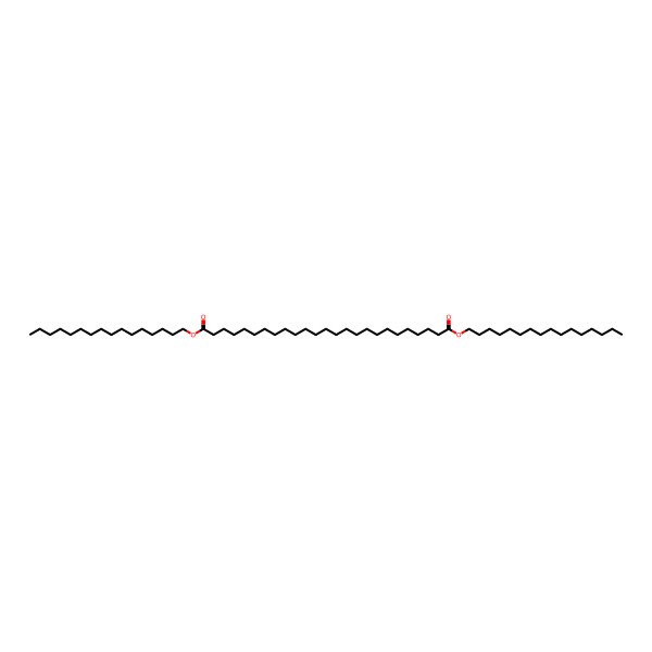2D Structure of Dihexadecyl pentacosanedioate