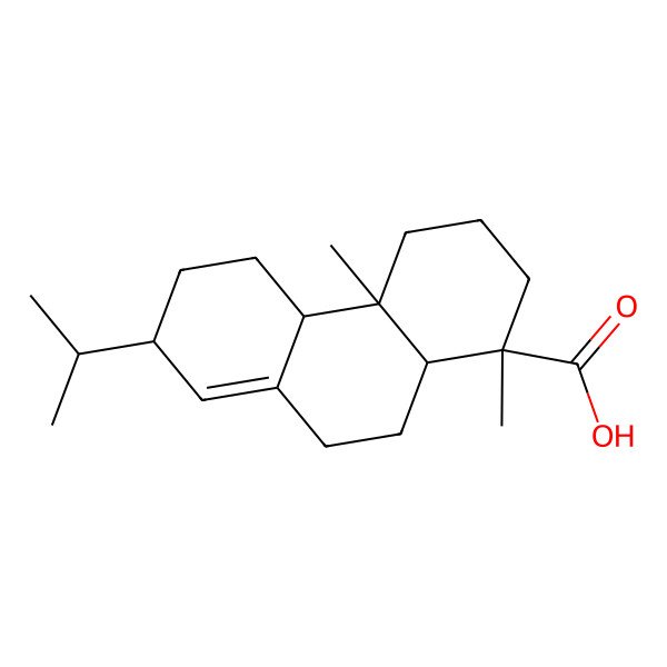 2D Structure of Dihydroabietic acid