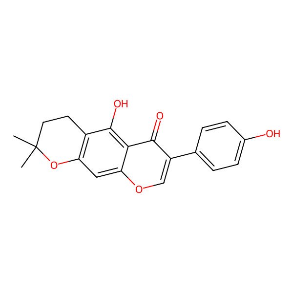 2D Structure of Dihydroalpinumisoflavone 2D Structure of Dihydroalpinumisoflavone