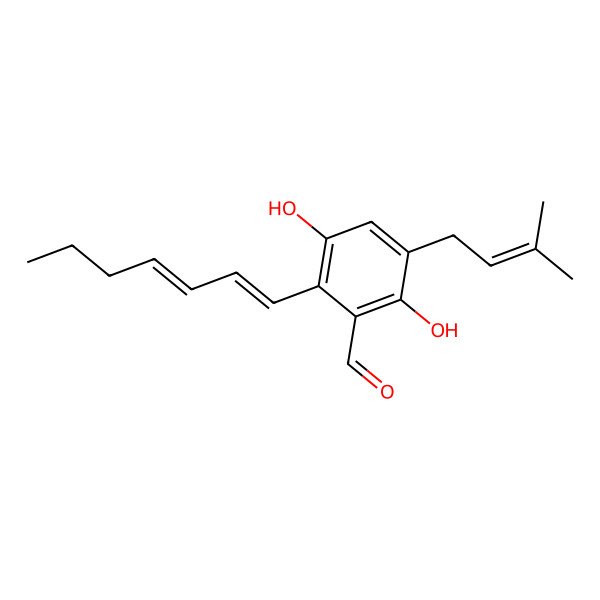 2D Structure of Dihydroauroglaucin